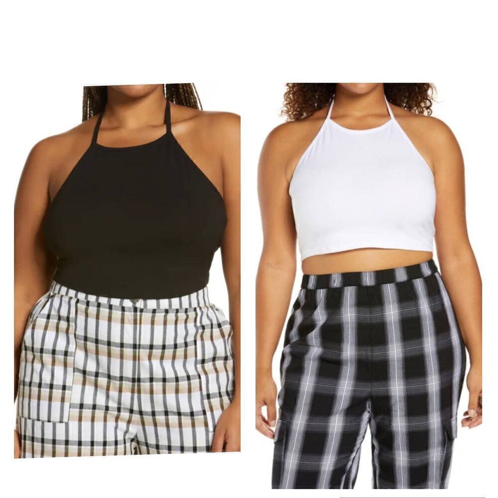 BP Bundle halter crop top 1x